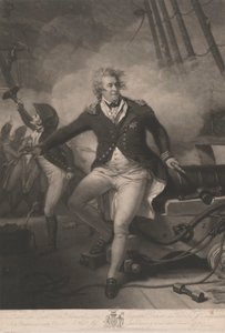 Høyre ærede admiral Lord Viscount Duncan Når Victorious off Camperdown av John Raphael Smith