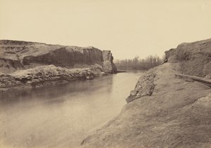 Dutch Gap Canal, James River., mars 1864