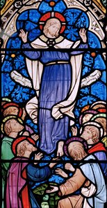 The Ascension, 1860 (farget glass)