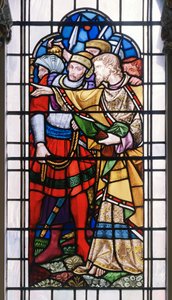 The Passion Of Christ, 1859 (farget glass)