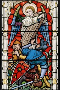 The Resurrection, 1862 (farget glass)