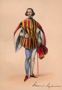 Francis Seymour i kostyme for dronning Victorias Bal Costumé, 12. mai 1842, 1843.