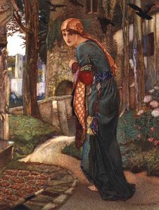 Isabella, fra Decameron av Boccaccio av John Riley Wilmer