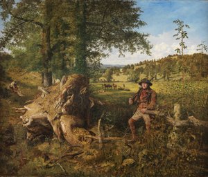 A Day in the Country (Olje på lerret)