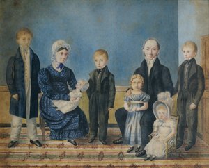 Portrett av en familie