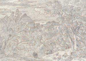 Ariccia av John Robert Cozens
