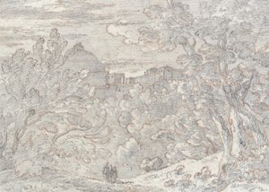 Ariccia av John Robert Cozens
