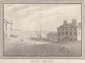 Bad: Queen Square av John Robert Cozens