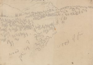 Mellom Innsbruck og Schönberg av John Robert Cozens