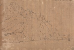 Kysten av Genova av John Robert Cozens