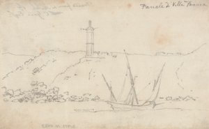 Lykt av Villa Franca av John Robert Cozens