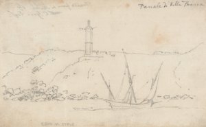 Villa Franca fyrtårn av John Robert Cozens