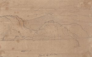 Nisida-øya av John Robert Cozens
