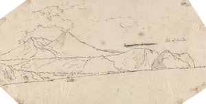 Isle of Nisida av John Robert Cozens