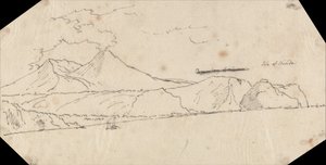 Nisida-øya av John Robert Cozens