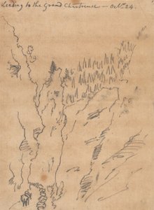 Fører til Grand Chartreuse, 24. oktober av John Robert Cozens