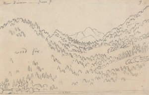 Nær Brixen, 7. juni av John Robert Cozens