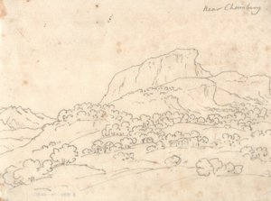 Nær Chamberg av John Robert Cozens