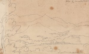 Nice av Montalban av John Robert Cozens