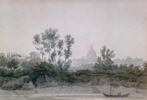 Roma (wc på papir) av John Robert Cozens