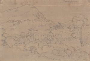 Ronciglione av John Robert Cozens
