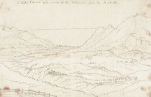 Saint Pier d'Arena av John Robert Cozens
