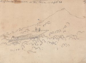 Santa Francesca på La Cava, 20. september av John Robert Cozens
