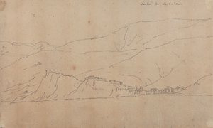 Sestri di Levante av John Robert Cozens