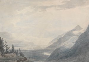 Pays de Valais av John Robert Cozens