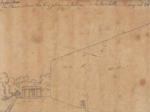 Stedet der kongen spiller på Palloni av John Robert Cozens
