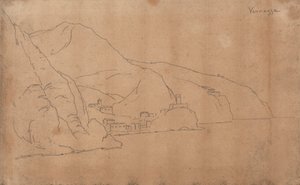 Vernazza av John Robert Cozens