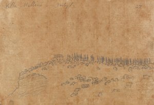 Villa Mellini, 1. juli av John Robert Cozens