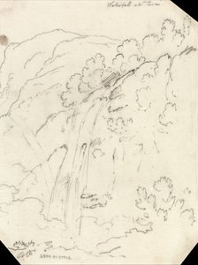 Fossen ved Terni av John Robert Cozens