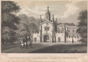 Inngang til Archiepiscopal Palace, ved Bishopthorpe (utgitt av IT Hinton); side 34 (bind 1)