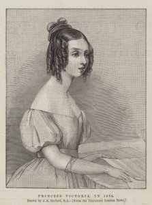Prinsesse Victoria, i 1834 av John Rogers Herbert