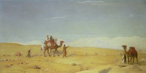 Moses-dalen, i Sinai-ørkenen, 1866
