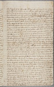 Et brev fra John Row, en student ved St. Andrews, til sin onkel, 1691 av John Row