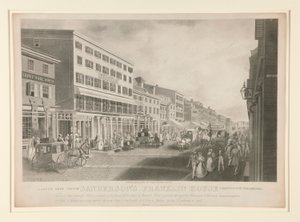 En sørvestlig utsikt over Sanderson