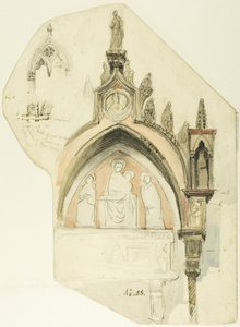 Design for en bue av John Ruskin