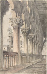 Loggiaen i Dogepalasset, Venezia av John Ruskin