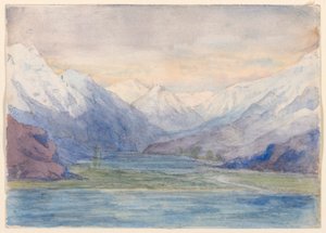 Fjelllandskap av John Ruskin