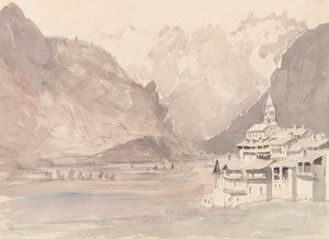 Sveitsisk fjellandskap av John Ruskin