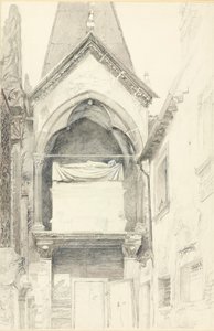 Graven til Cangrande I della Scala, Verona, 28. mai - 29. juni 1869. av John Ruskin
