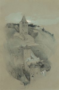 Tårnene i Fribourg, Sveits av John Ruskin