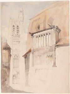 Tårnet på katedralen i Sens av John Ruskin