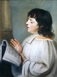 En korist (pastell)