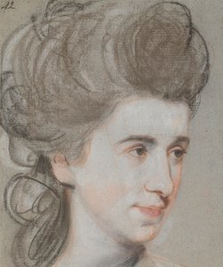 Hodet til en dame av John Russell