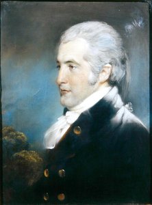 Portrett av David Russell (pastell) (se 237871 for par) av John Russell