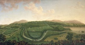 Taymouth fra nord, 1755 av John Sanger