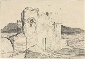 Et slott i Normandie av John Sell Cotman